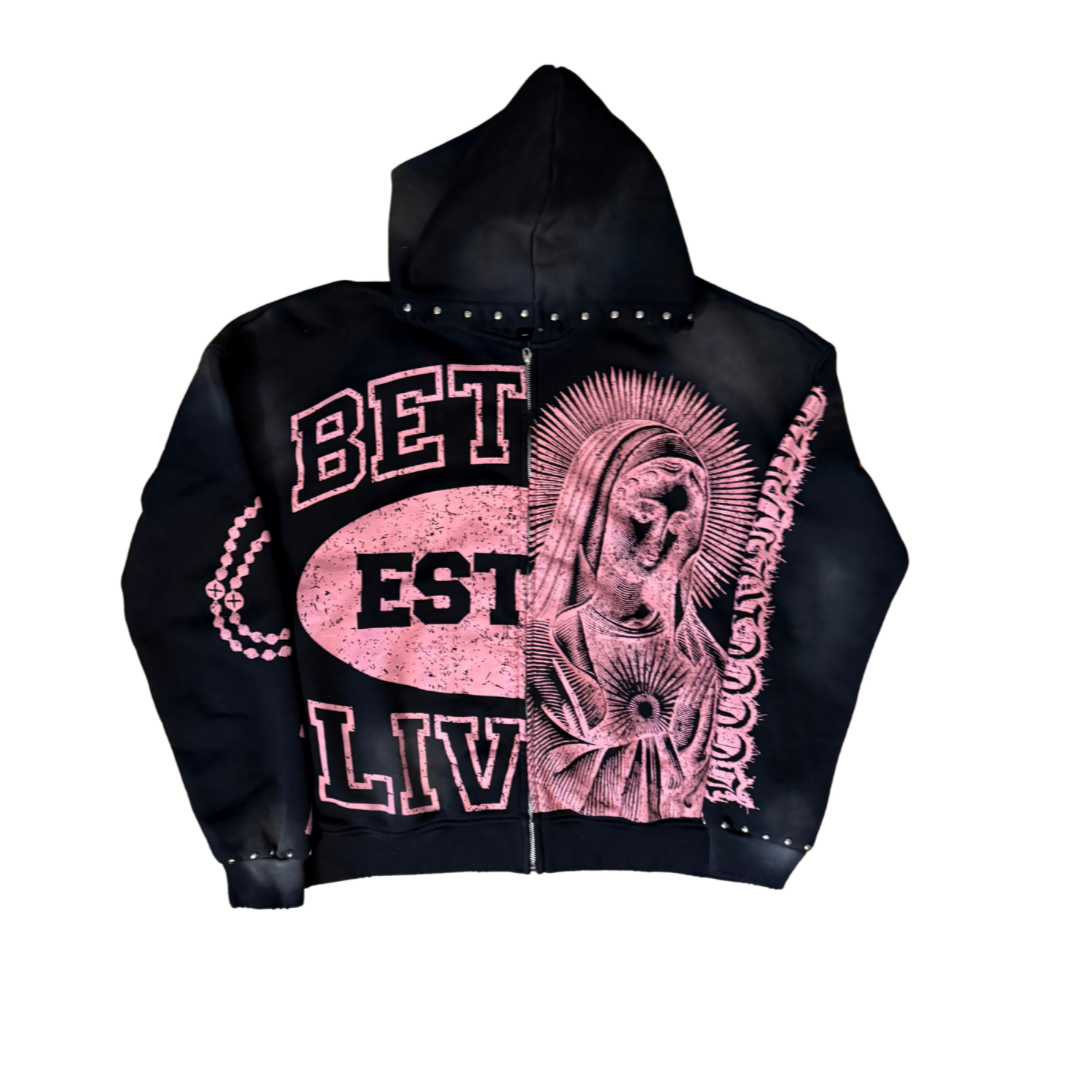 Better Living Embellished Hoodie & Joggers Set