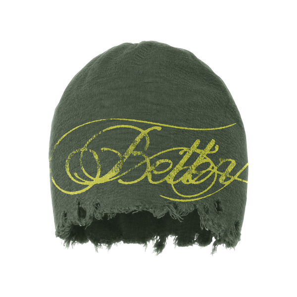 Script Beanie (army green)
