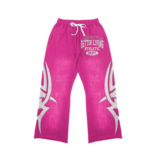 Athletic Dept. Sweatpants(pink)