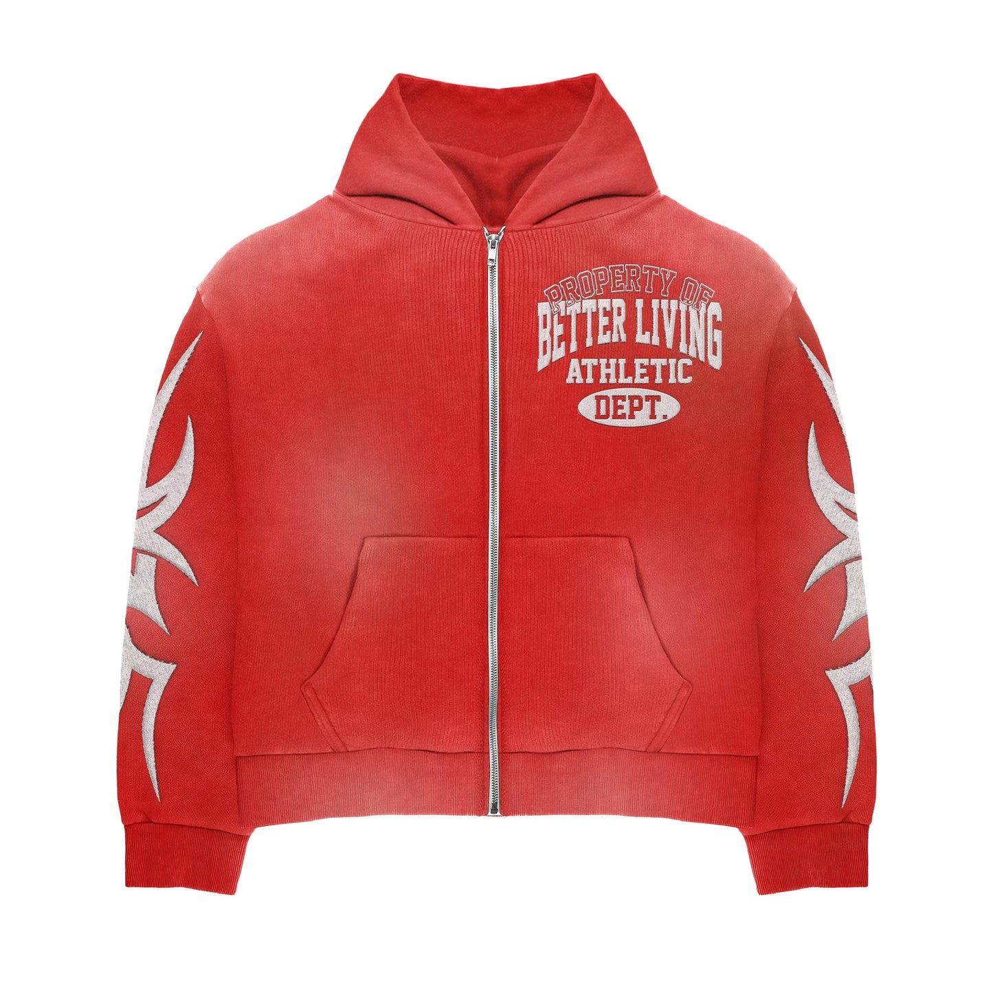 Athletic Dept. Zip Up (red)