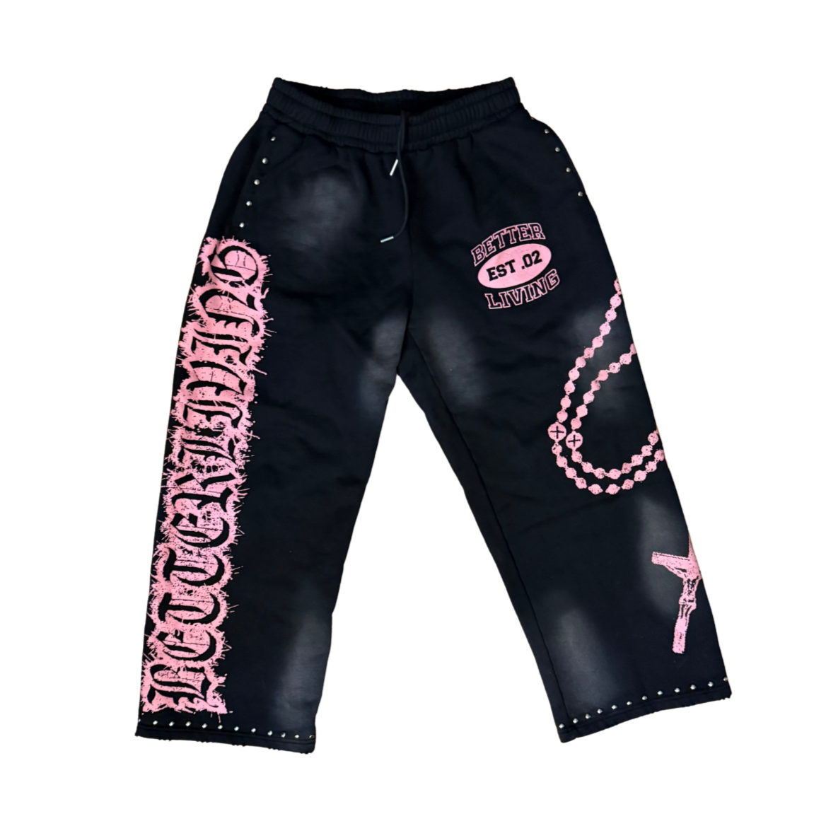 Better Living Embellished Hoodie & Joggers Set