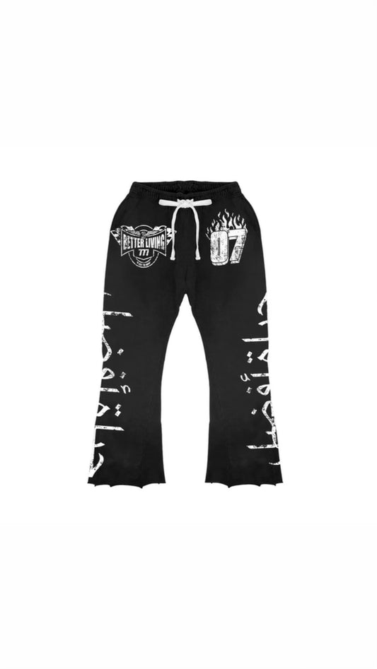Better Living “Victory Tour” Flare sweatpants