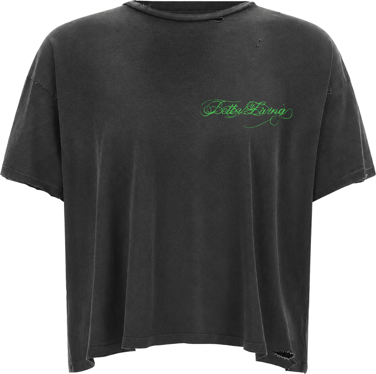 Black/Green ‘Commitment’  Tee