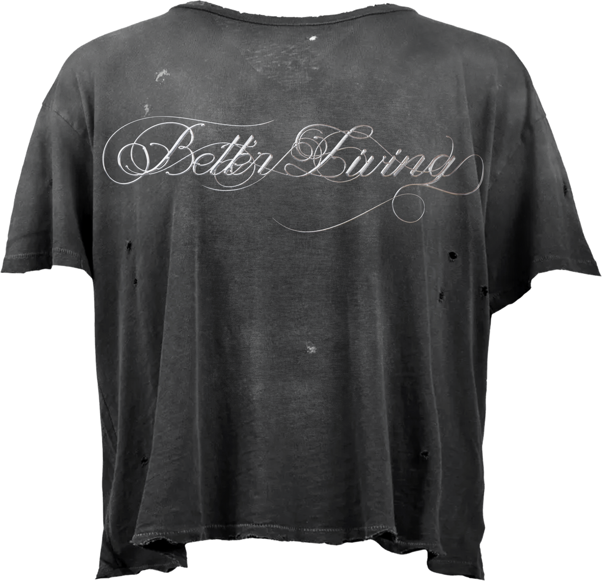 Chrome Script Tee (black)