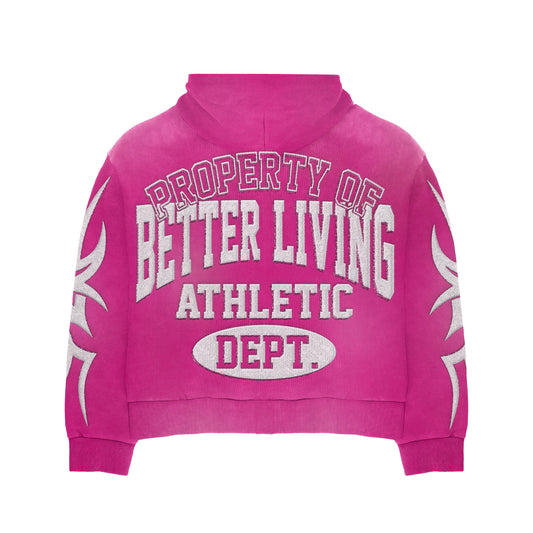 Athletic Dept. Zip Up (pink)