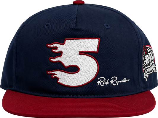 5 ‘Rich Regardless’ Cap navy/red