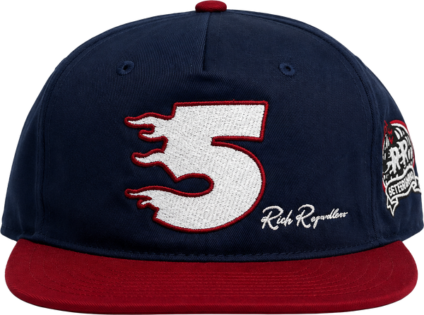 5 ‘Rich Regardless’ Cap navy/red