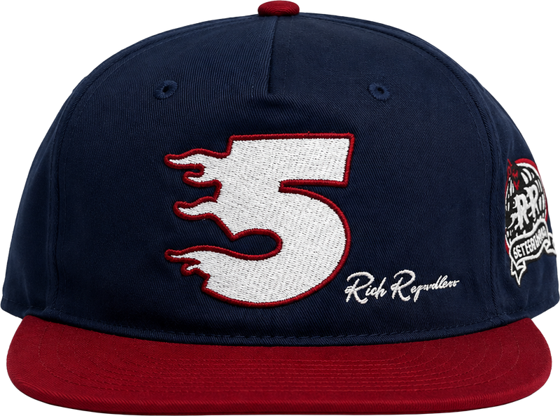 5 ‘Rich Regardless’ Cap navy/red