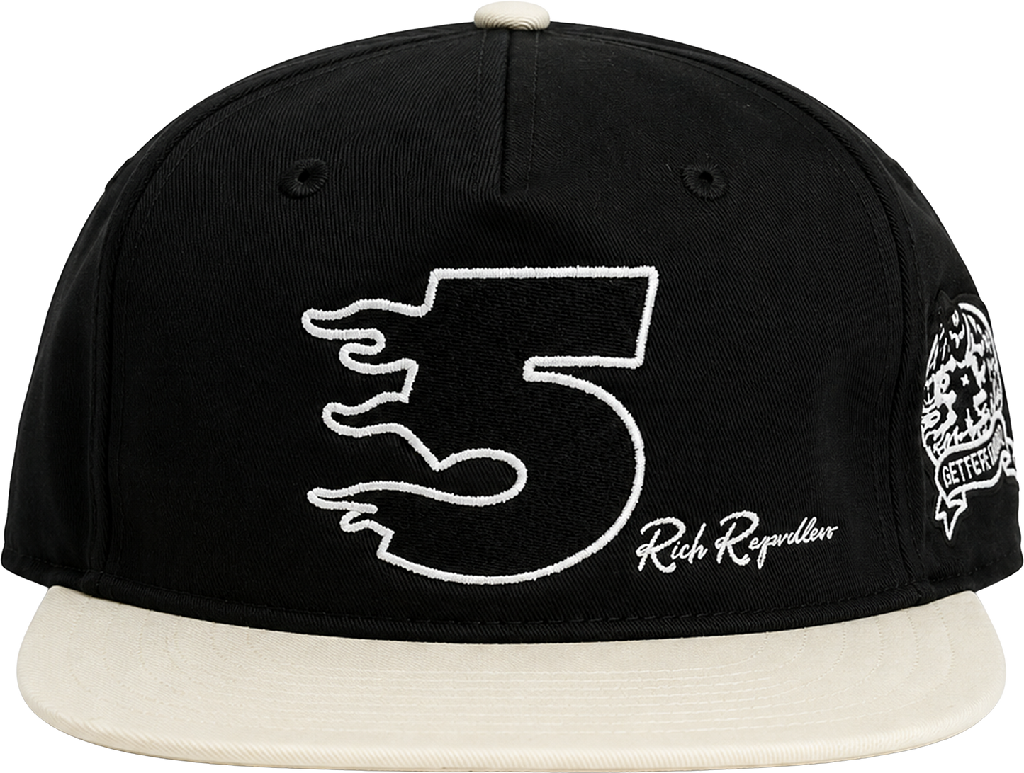5 ‘Rich Regardless’ Cap black/cream