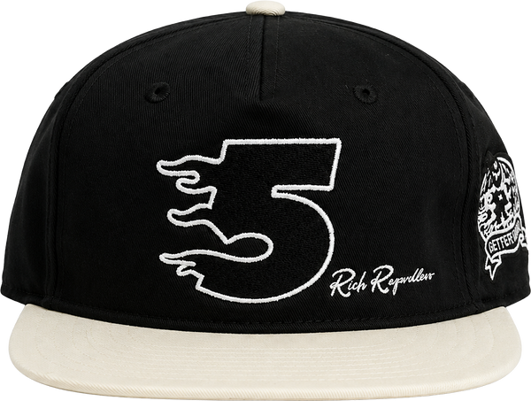 5 ‘Rich Regardless’ Cap black/cream