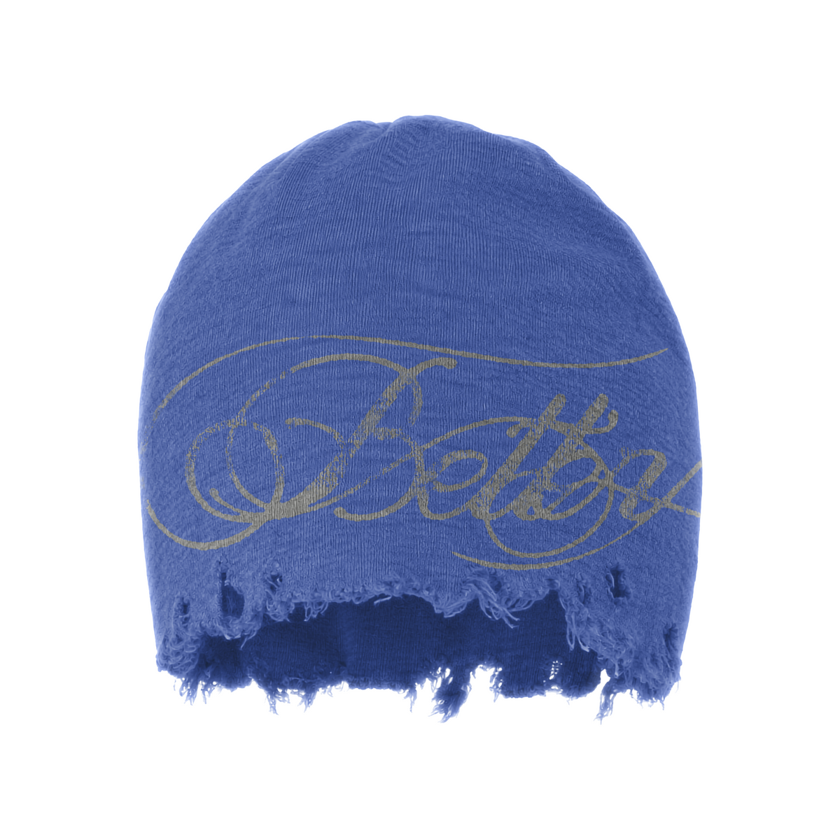 Script Beanie (blue)