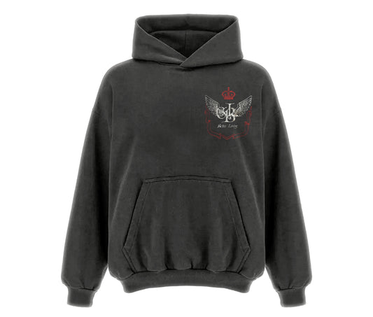 Radiant creations distressed hoodie